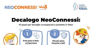 Da giugno il Decalogo di NeoConnessi sarà disponibile alle famiglie negli studi dei pediatri associati alla SIP