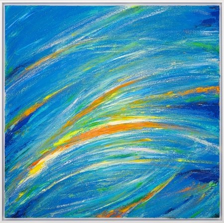 fili di luce e di azzurro