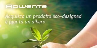 Rowenta pianta un albero per te con prodotti Eco-Designed piantando silva