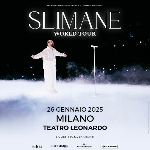 Slimane in concerto al Teatro Leonardo di Milano: data e biglietti