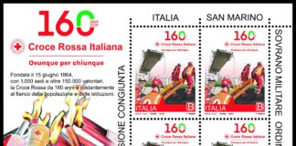 Emesso un francobollo dedicato alla Croce Rossa Italiana