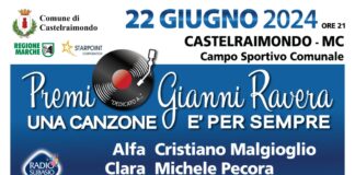 Sabato 22 giugno il Premio Ravera 2024 con “Una canzone è per sempre”