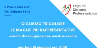 Montecitorio, mostra delle maglie più rappresentative del ciclismo italiano. Inaugurazione martedì 18 giugno
