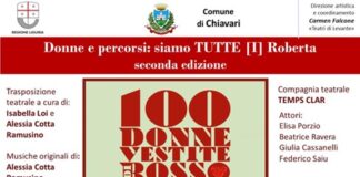 “100 Donne vestite di Rosso” va in scena: prima nazionale a Chiavari 100 donne vestite di rosso