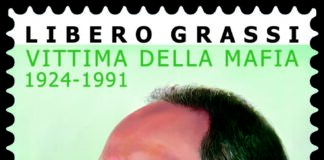 Un francobollo commemorativo di Libero Grassi nel centenario della nascita