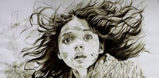 Il lieve Iperrealismo grafico di Cécile Batillat, quando l’anima si mostra nella sua essenza e poi danza con le parole diaphane espoir