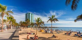 Bandiere Blu alle Canarie: le dieci spiaggie premiate isole canarie lanzarote arrecife playa el reducto