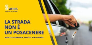 “La strada non è un posacenere”, la campagna Anas prevenzione incendi la strada non è posacenere