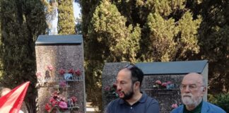 Rifondazione Comunista, corona di fiori sulla tomba di Togliatti a 60 anni dalla morte