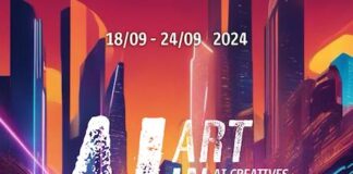 Mostra Art in Motion: AI Creatives at the Singapore Night Race art in motion