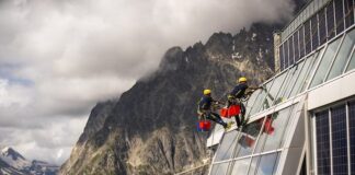 Un “Bosco invisibile” sullo skyline del Monte Bianco skyway monte bianco