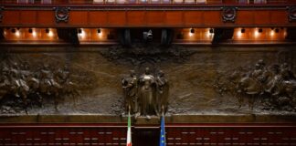 Anniversario Calandra, le immagini del suo fregio nell’Aula di Montecitorio