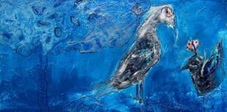 La linea sottile tra sogno e ricordo nell’Espressionismo di Ronak Moshiri, quando la figurazione fuoriesce dall’astrazione sound of blue