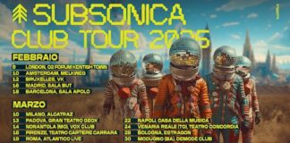 Concerti dei Subsonica 2025: le date del Club Tour subsonica club tour 2025