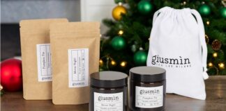 Il profumo del Natale con le candele ispirate a ricette di tè e tisane candele tisane giusmin