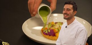 Edoardo Traverso e la sua Giardiniera a “Capolavori del mondo in cucina”