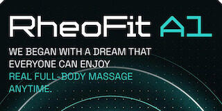 RheoFit A1, primo roller massaggiante completamente automatico RheoFit A1: il primo roller massaggiante intelligente