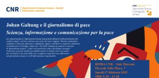 A Roma “Johan Galtung e il giornalismo di pace. Scienza, informazione e comunicazione per la pace”