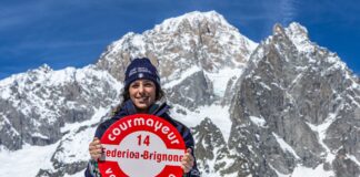 Federica Brignone a Courmayeur per inaugurare la pista a lei dedicata