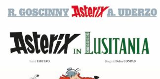 Il nuovo albo di Asterix in uscita il 30 Ottobre 2025 asterix lusitania cover