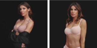 Elisabetta Canalis, nuovo volto del brand Triumph 2025 Elisabetta Canalis per Triumph