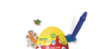 Pasqua creativa con Didò Toc Toc e Giotto be-bè Stick&Color eggs giotto be be