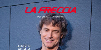 Alberto Angela in copertina sulla Freccia di aprile