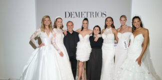 Demetrios collezione 2026 alla Milano Bridal Fashion Week 2025 demetrios bridal look