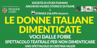 “Le donne italiane dimenticate. Voci dalle Foibe”, evento a Roma lunedì 5 maggio
