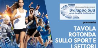 “Tavola rotonda sullo sport e i settori giovanili – Partendo dal Sud” alla Camera giovedì 15 maggio