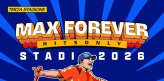 Max Pezzali, annunciata una data a Napoli il 19 giugno 2026