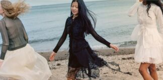 Cecilie Bahnsen firma la sneaker Gel-Cumulus di Asics asics cecilie bahnsen