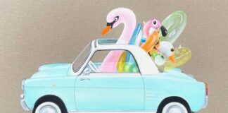 Freschezza e leggerezza nel Realismo Metafisico di Silvia Landini, tra sogni estivi ed evocazioni del passato bianchina hot