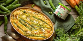 Clafoutis con verdure e caprino: la ricetta clafoutis