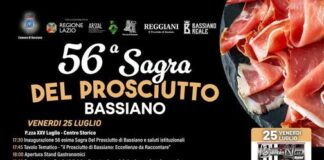 Dal 25 al 27 luglio la 56esima Sagra del Prosciutto di Bassiano
