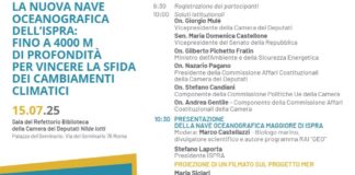 “La nuova nave oceanografica dell’Ispra”, convegno a Roma
