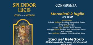 “Splendor Lucis”, convegno a Palazzo San Macuto