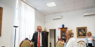 Il governatore del Lazio Rocca visita il Protettorato di San Giuseppe