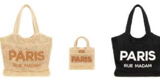 Una shopping bag avana per l’estate: l’idea Rue Madam Paris shopping bag rue madam paris