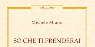 “So che ti prenderai cura di me”, il libro di Michele Miano so che ti prenderai cura di me