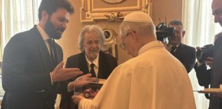 Al Pacino e Andrea Iervolino incontrano papa Leone XIV