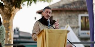 Corrado Oddi, l’attore che unisce letteratura, teatro e storia Giullarate Federiciane_Corrado Oddi