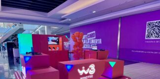WindTre lancia il primo corner multiservizi nel centro commerciale Porta di Roma