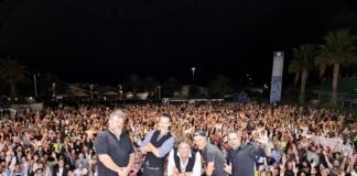 ‘Palestina libera, subito!’, De André e la bandiera sul palco