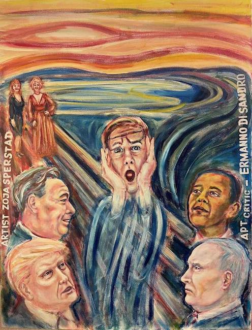 l'urlo infinito insanguinato