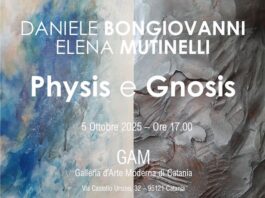 “Physis e Gnosis”: mostra di Bongiovanni e Mutinelli a Catania physis e gnosis gam 2025