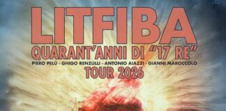 “Quarant’anni di 17 re – tour 2026”, tornano i Litfiba