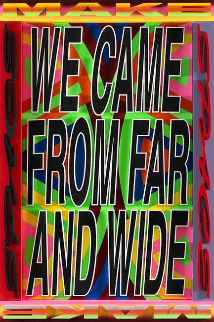 we came from far and wide