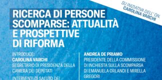 “Ricerca di persone scomparse: attualità e prospettive di riforma”, convegno a Montecitorio