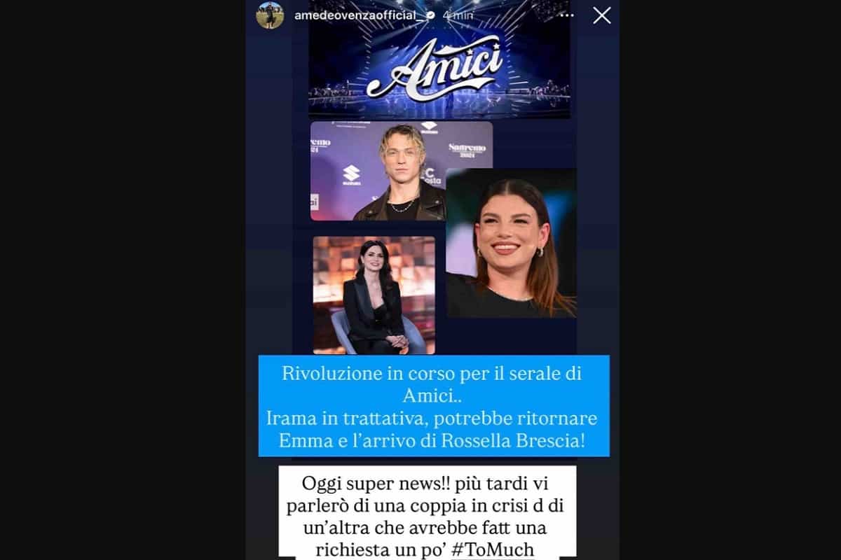 amici, clamoroso ritorno giuria serale